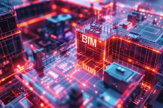 Digitalt bilde som skal symbolisere BIM