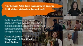 Bilde av invitasjon til webinaret.