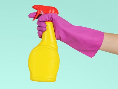 Plast spray spray flaske brukt til rengjøring | Coor