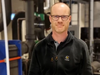 Portrettbilde av Mattias i Coor